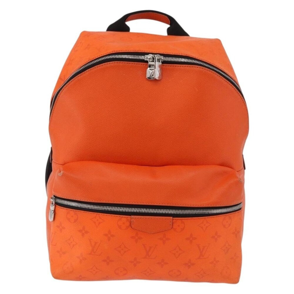 Louis Vuitton Tiger Lama Monogram Discovery Backpack Orange